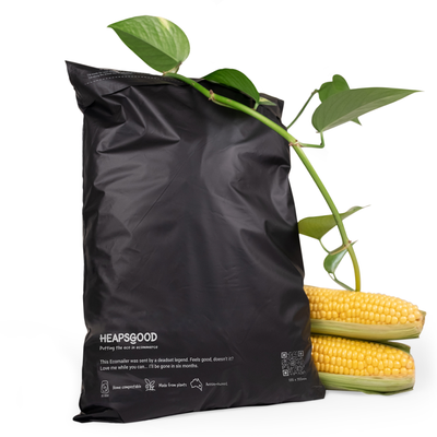 compostable mailer online ecomailer plant based heapsgood packaging ecommerce australia