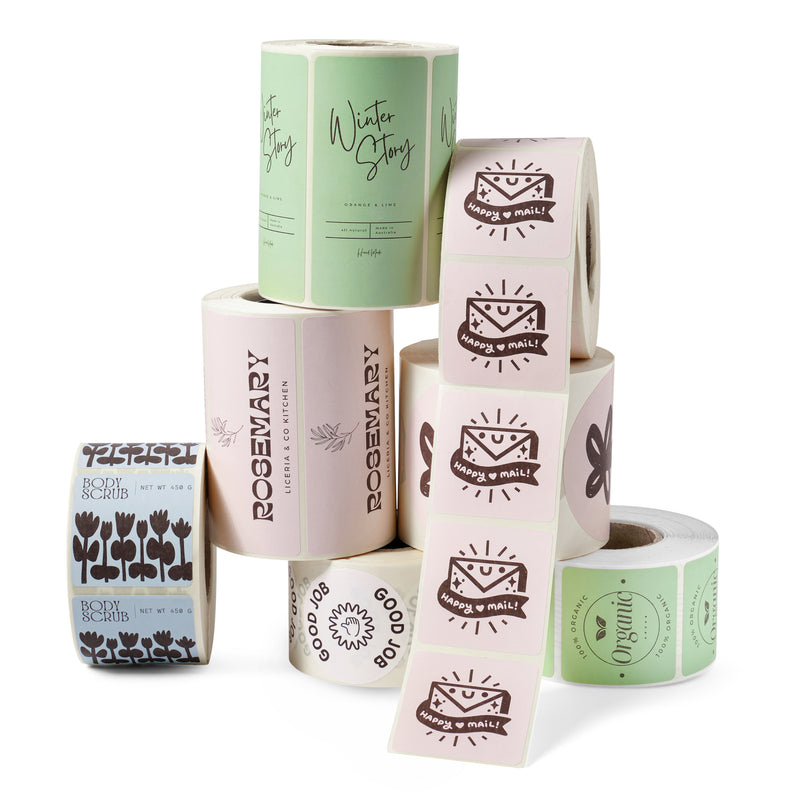 Custom Printed Labels | Customisable Labels | HeapsGood