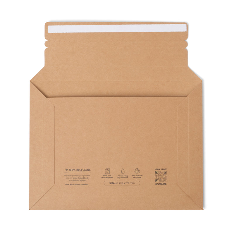 Paper Rigid Mailer Rigid Mailers | Expandable Mailer | HeapsGood