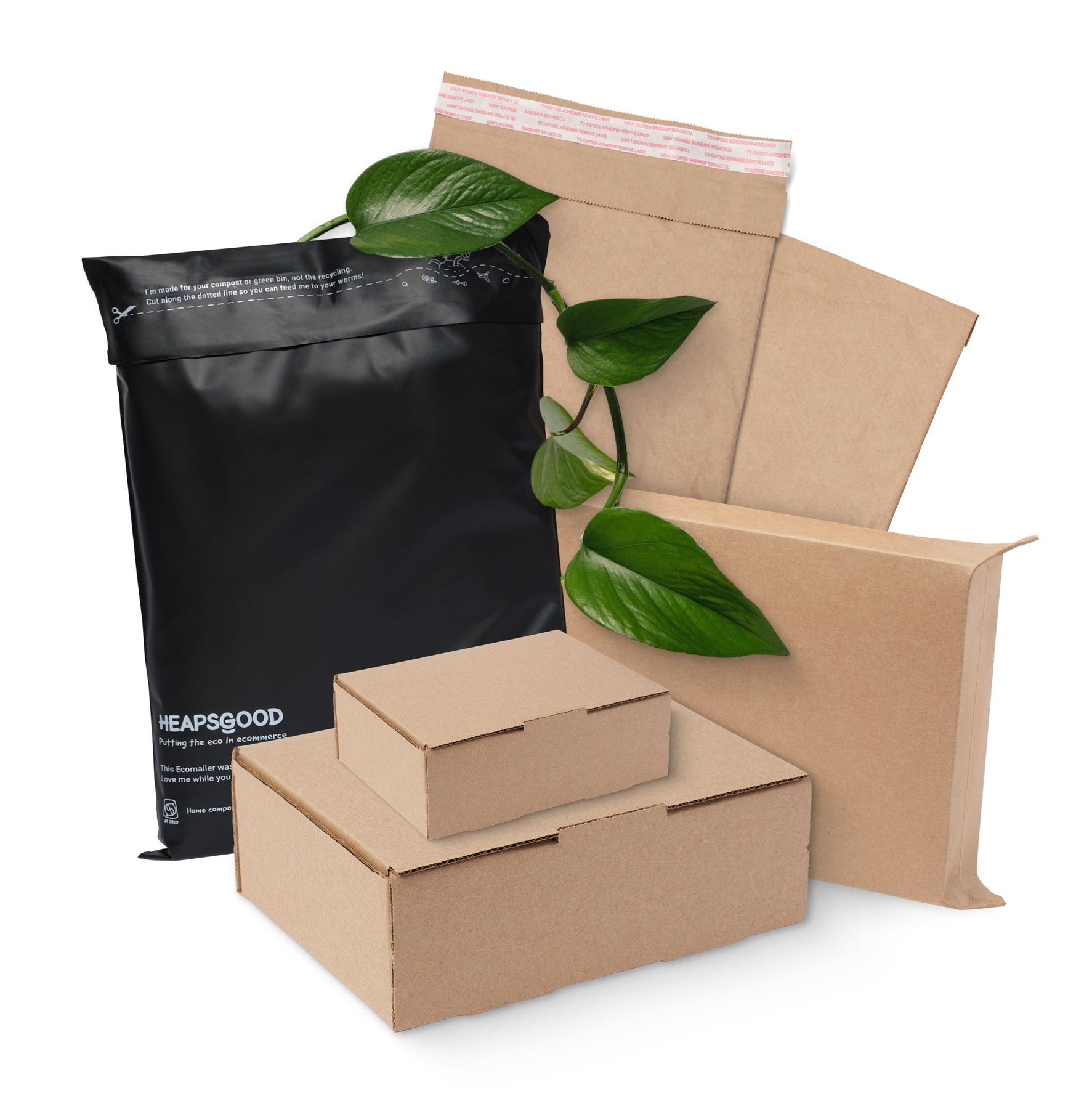 Five Pack Sample Packaging Sample Pack | Sample Mailers | HeapsGood