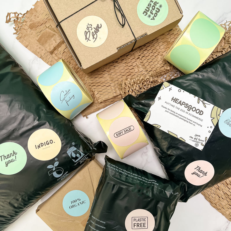 Custom Printed Labels | Customisable Labels | HeapsGood